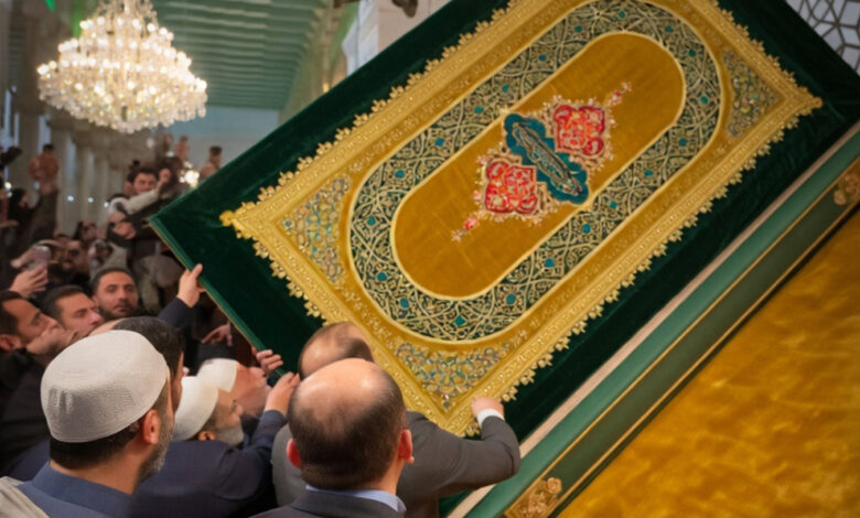 Historic Ramadan moment as world's largest handwritten Quran revealed in Damascus