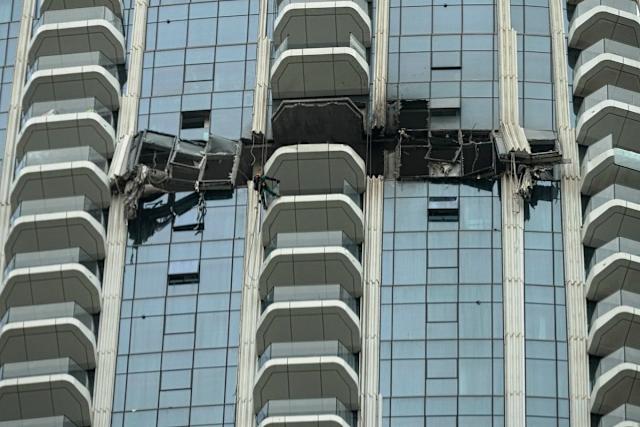 Tourist arrested in Dubai for daring to film missile chaos
