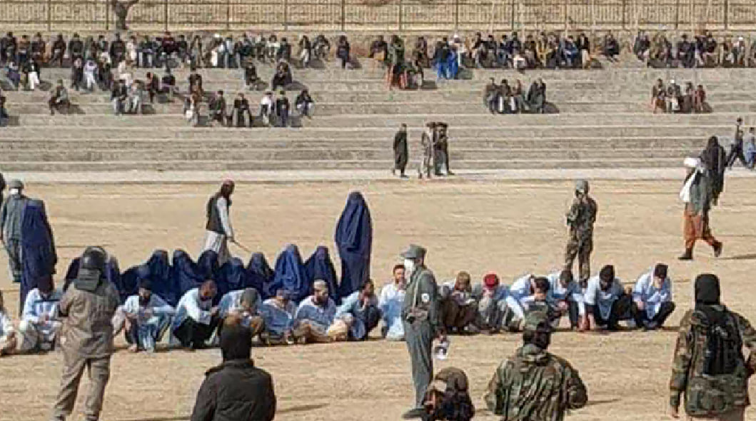 Afghan Taliban flogged nearly 1,200 people, carry out six public executions during past year