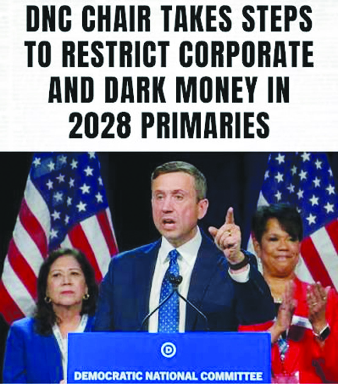 Democrats move to ban 'Dark Money' from primaries
