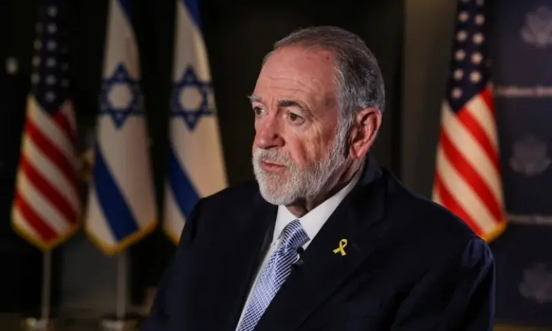 US ambassador says it ‘would be fine’ if Israel takes over large swathes of Middle East