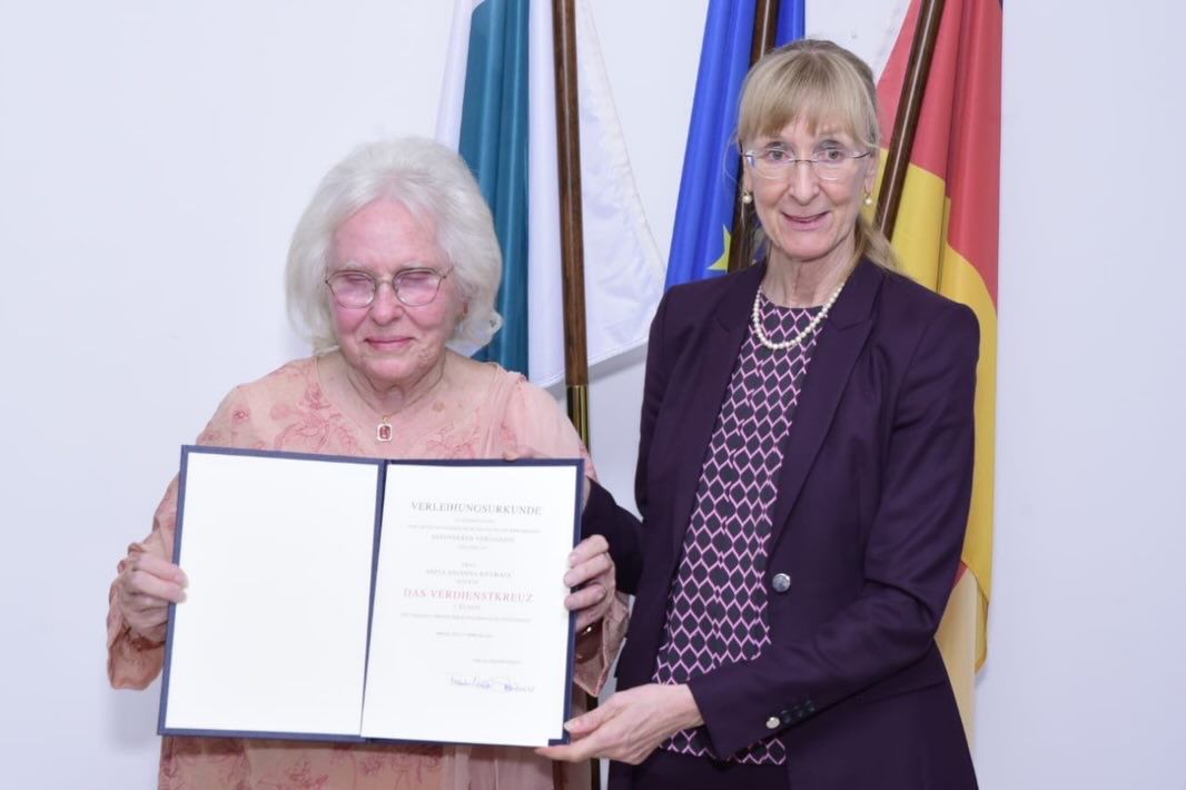 Anita Khawaja awarded with German Federal Order of Merit