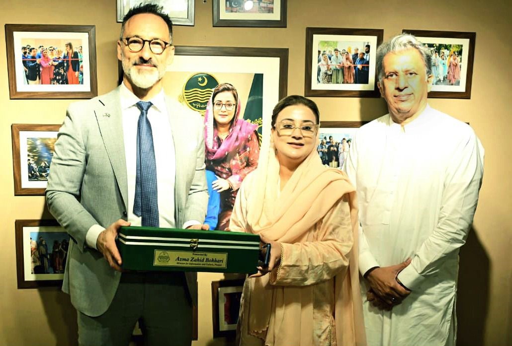 US envoy backs Punjab’s cultural revival, hails CM Maryam’s welfare drive