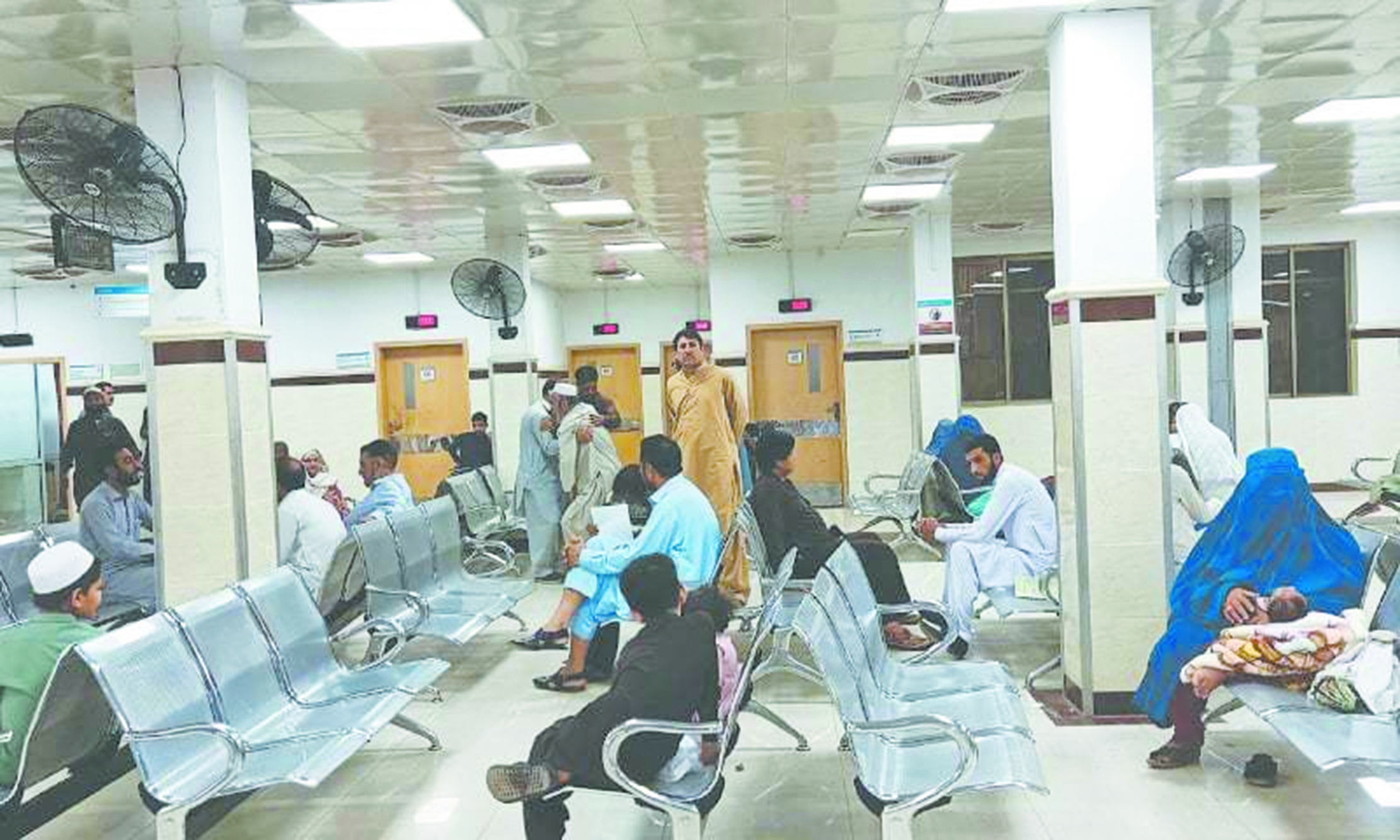A nation in the waiting room