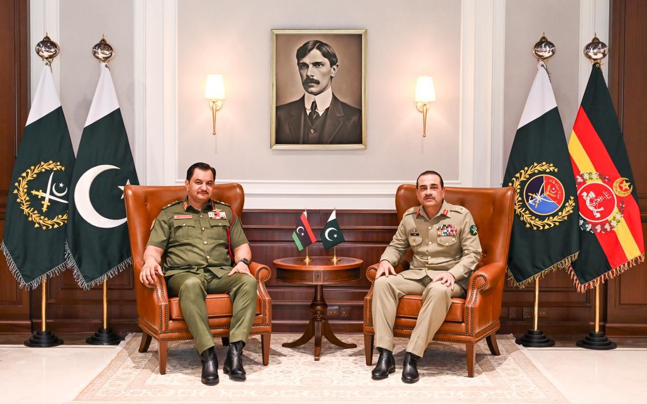 CDF Asim Munir, Libyan military leader discuss expanding defence cooperation