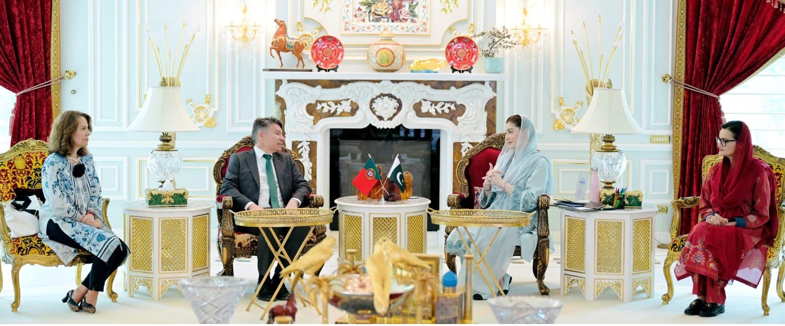 CM Maryam, Portuguese envoy agree to deepen trade, investment ties