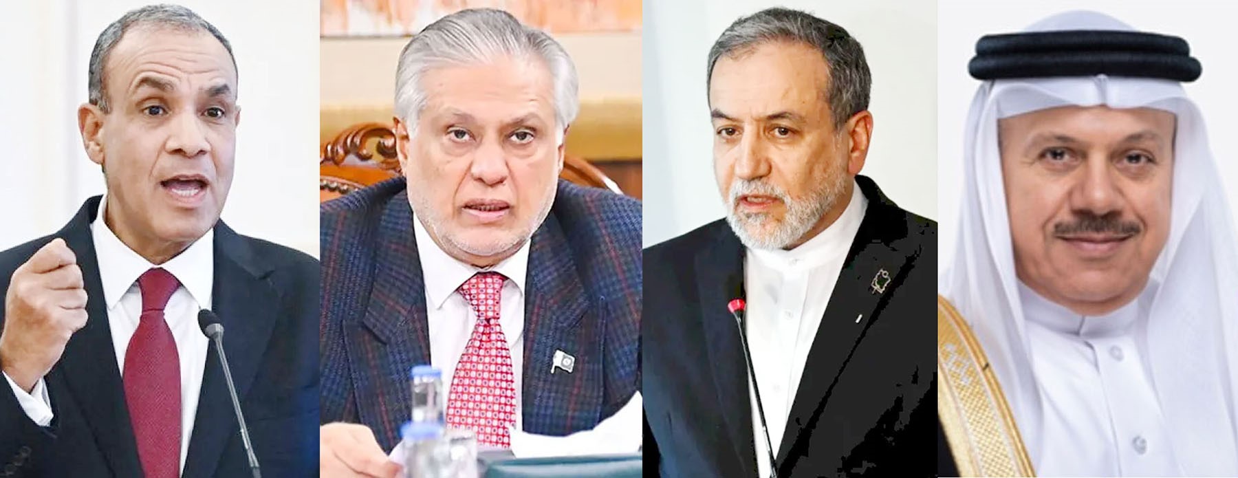 Dar engages Gulf, Middle East counterparts to push de-escalation, dialogue