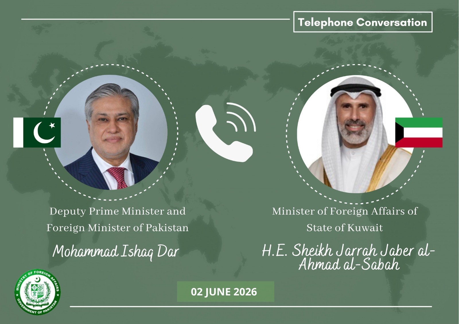 Dar pushes diplomacy drive as Kuwait praises Pakistan’s dialogue-led peace efforts