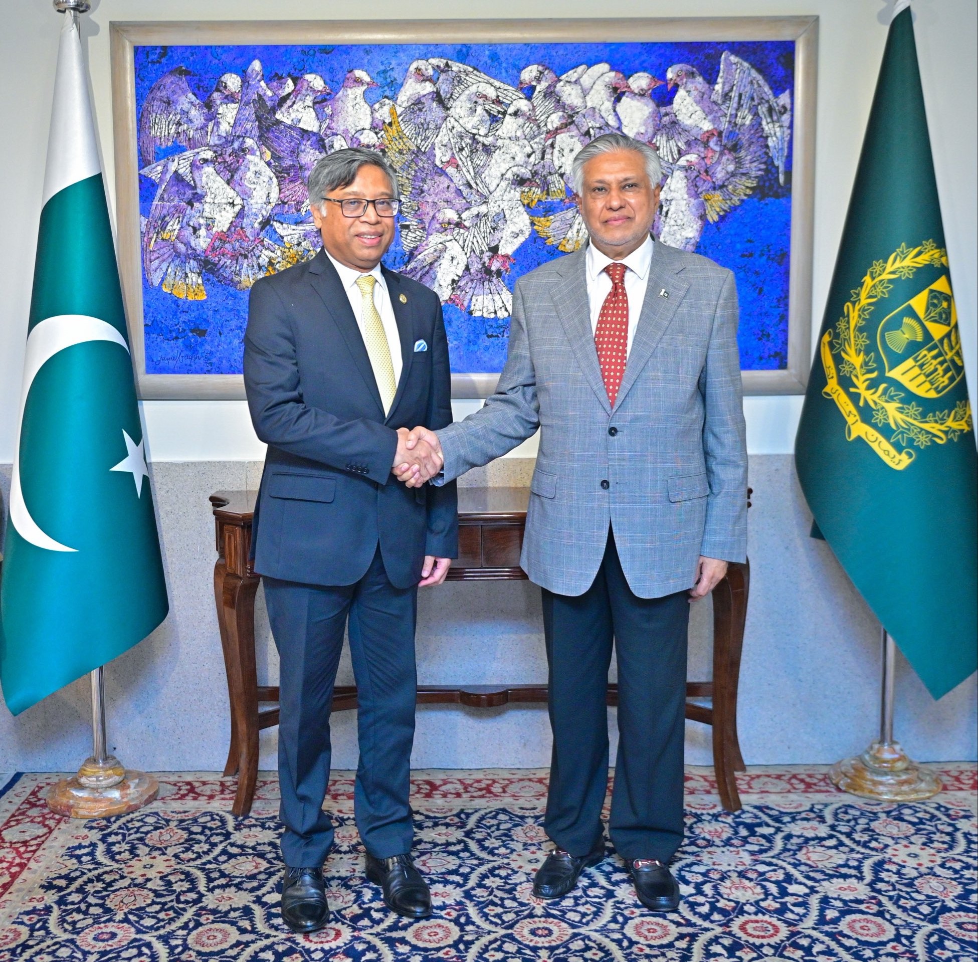 Dar calls for charter-driven revitalised SAARC for regional connectivity, sustainable development