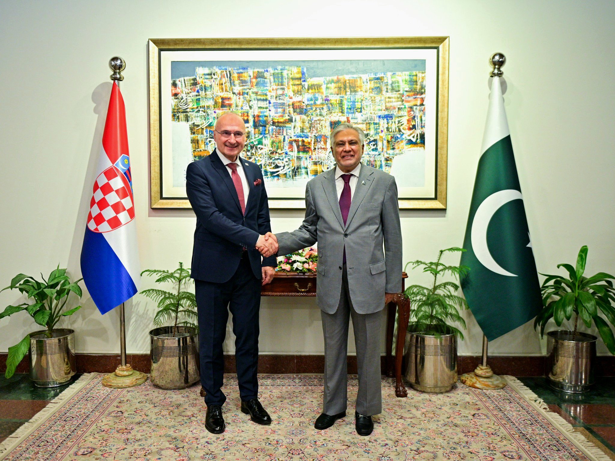 Pakistan, Croatia agree to deepen strategic, economic partnership
