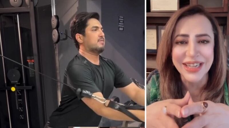 Working hard or hardly working? Iqrar ul Hassan’s gym effort becomes meme material
