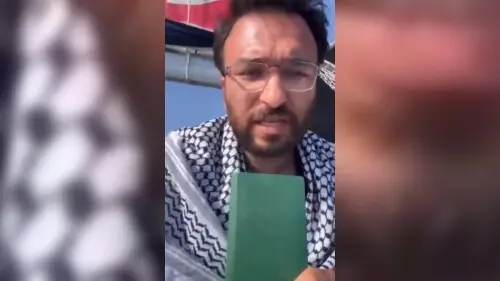 Saad Edhi detained as Israeli forces intercept Gaza aid flotilla in International waters
