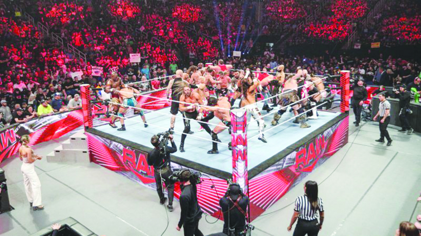 The World as a wrestling ring