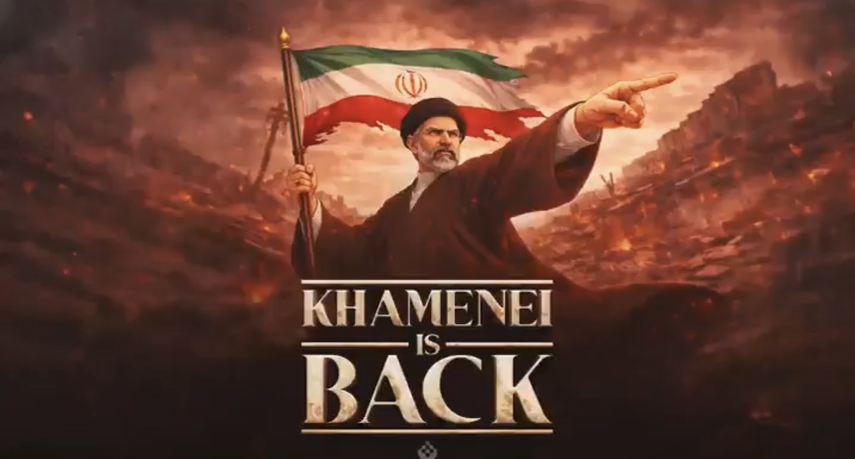 “Khamenei Is Back”: Powerful anime-style video from Iranian media goes viral across social platforms