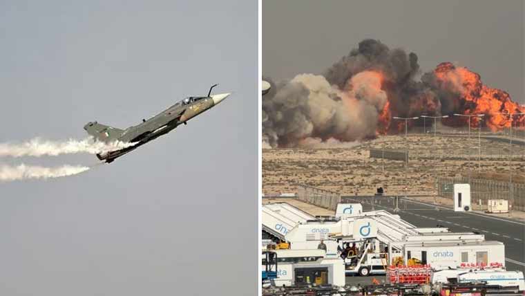 Another Tejas fighter jet crashes in India