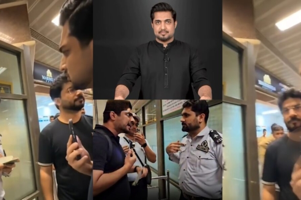 Airport confrontation video puts Iqrar ul Hassan under online scrutiny