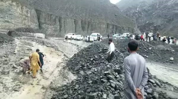 Flash floods ravage Diamer, cut off Karakoram Highway