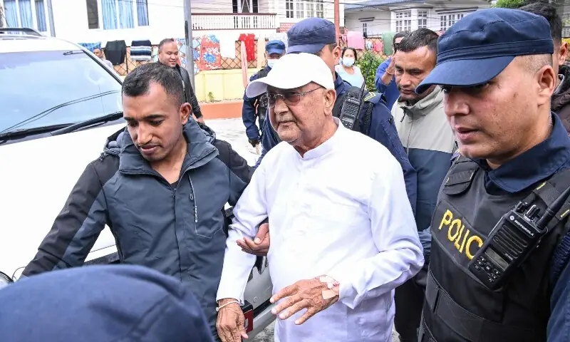 Nepal's former PM K P Sharma Oli arrested over deaths during Gen Z protests