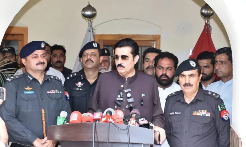 KP governor calls for united front against terrorism after deadly Tank checkpost attack