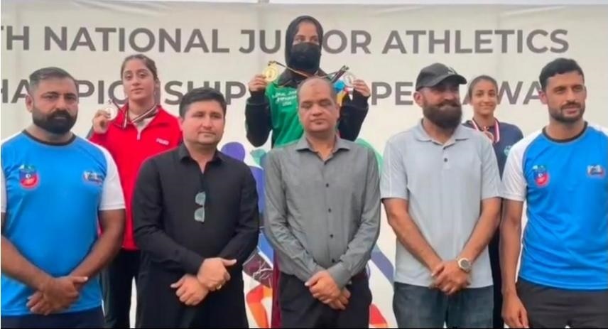 Pakistan Police athlete clinches silver at Junior National Athletics Championship