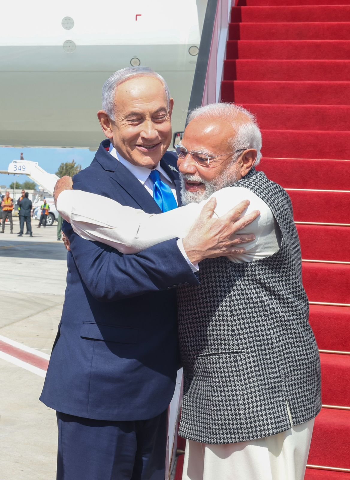 India’s Modi lands in Israel to ‘strengthen cooperation’