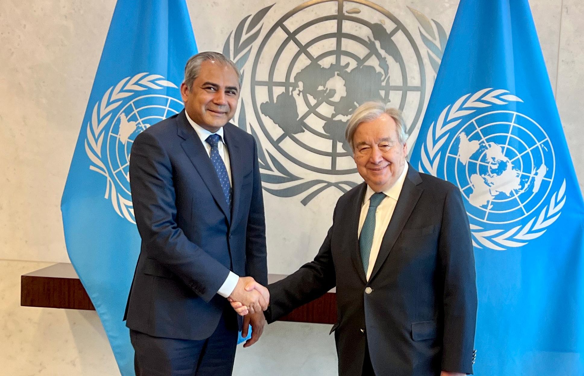UN Chief commends Pakistan's peace role as Naqvi seeks global security cooperation