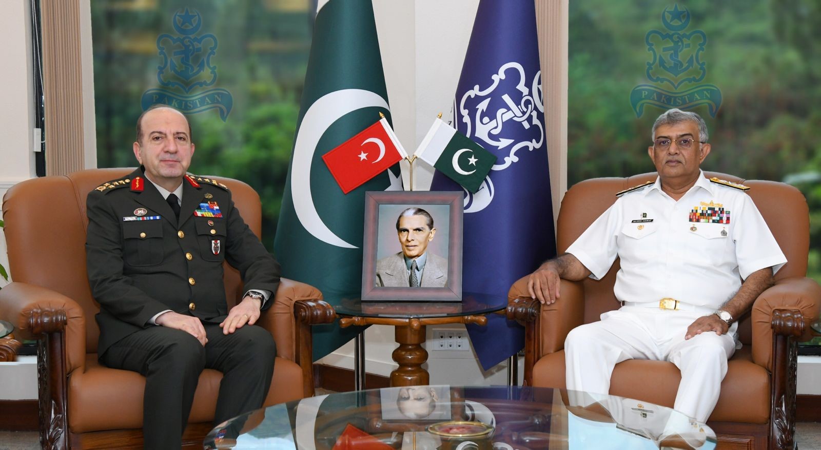 Naval Chief, Turkish General agree to further strengthen mutual military cooperation