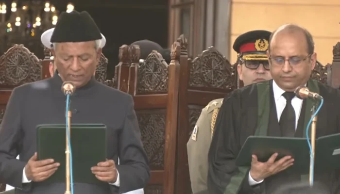 Nehal Hashmi sworn in as Sindh's 35th governor 