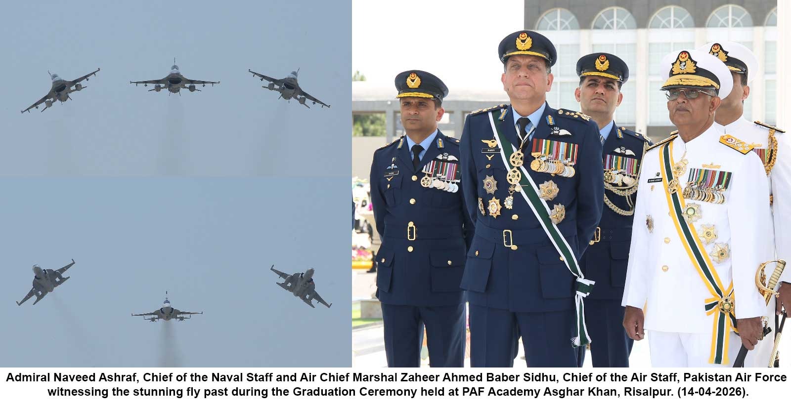 Navy chief lauds PAF’s ‘Marka-e-Haq’ performance at Risalpur graduation ceremony