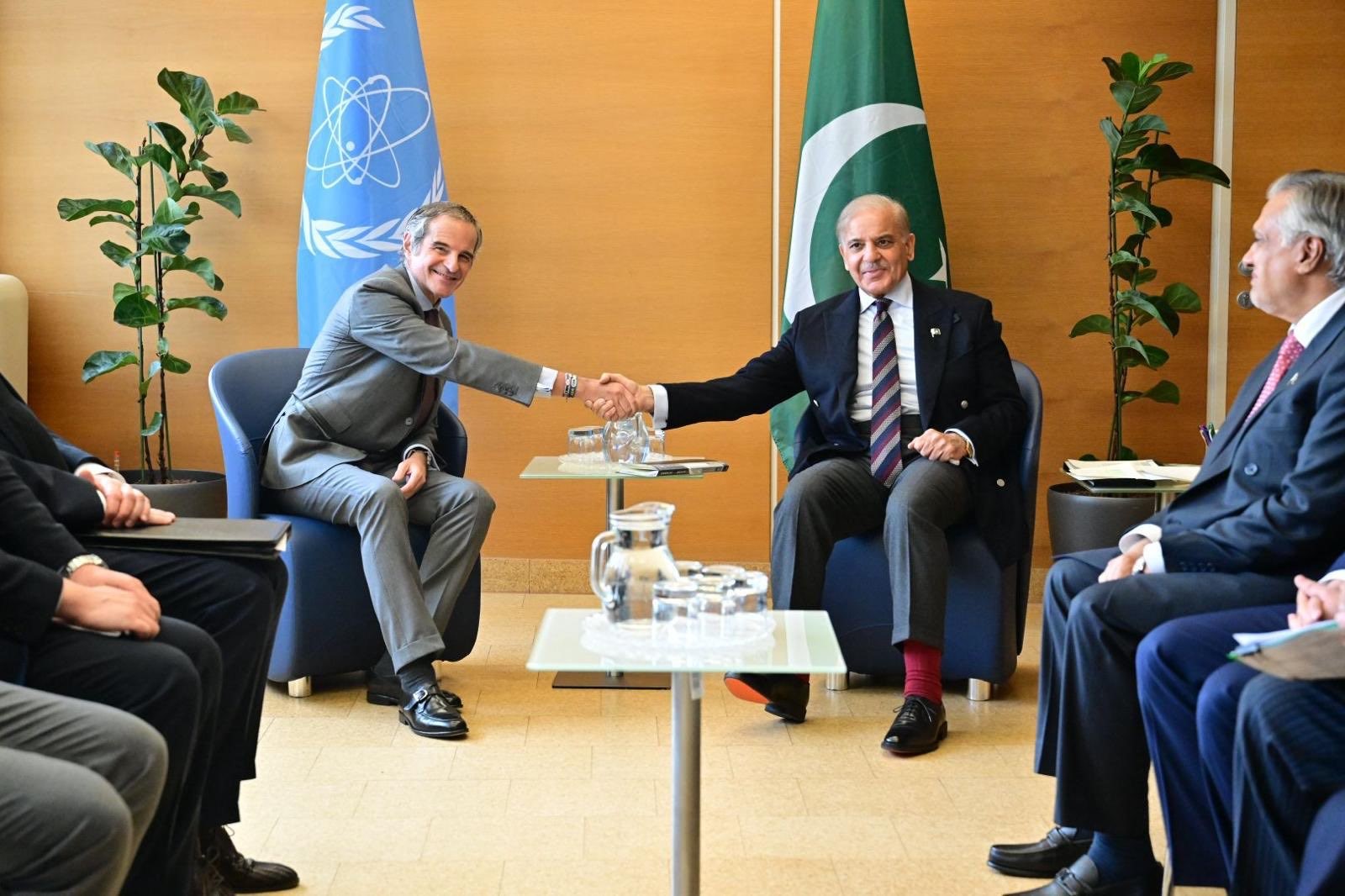 Pakistan supports IAEA’s role in promoting responsible use of nuclear technology: PM