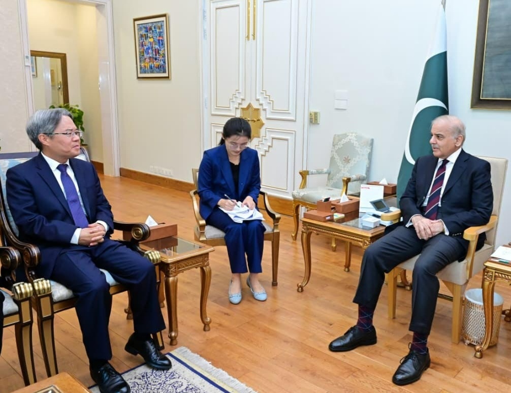 PM, Chinese envoy discuss regional situation, global issues   