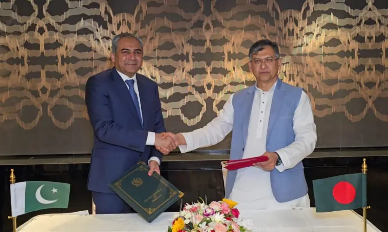 Pakistan, Bangladesh sign landmark anti-narcotics pact to deepen security cooperation