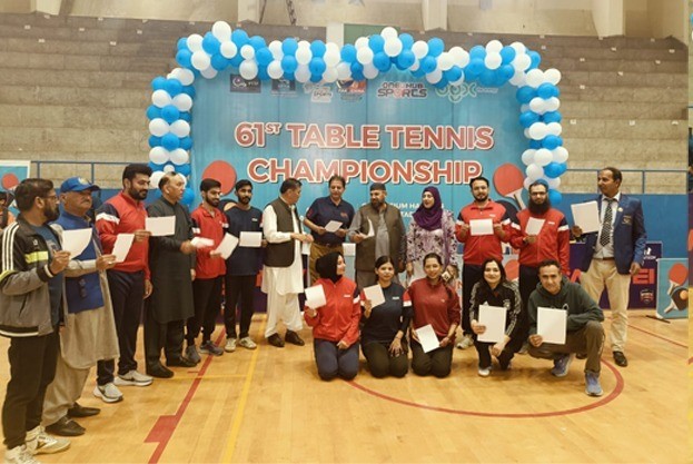 Police teams storm to glory with clean sweeps at National Table Tennis Championship