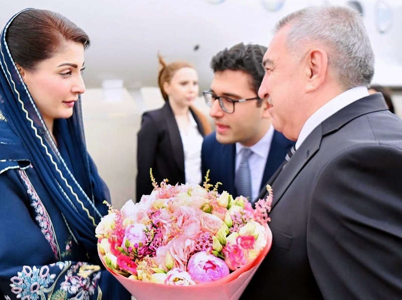 CM Maryam begins three-day Baku visit to attend World Urban Forum