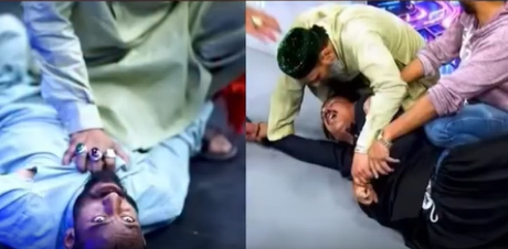 Peer baba caught in on-air twist after ‘possessed’ men spill the truth
