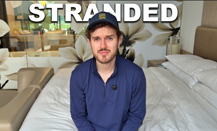Influencer claims to be 'stranded' in due to US-Iran war only stuck due to refusal to fly economy