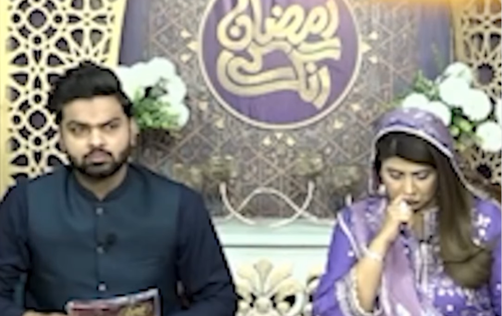 Viewers left speechless as man confesses his biggest regret on live Ramzan transmission