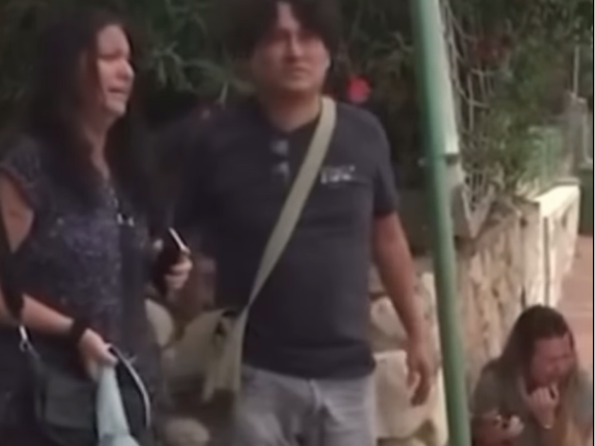 Tel Aviv residents panic as missiles fall — internet recalls earlier Gaza reaction videos