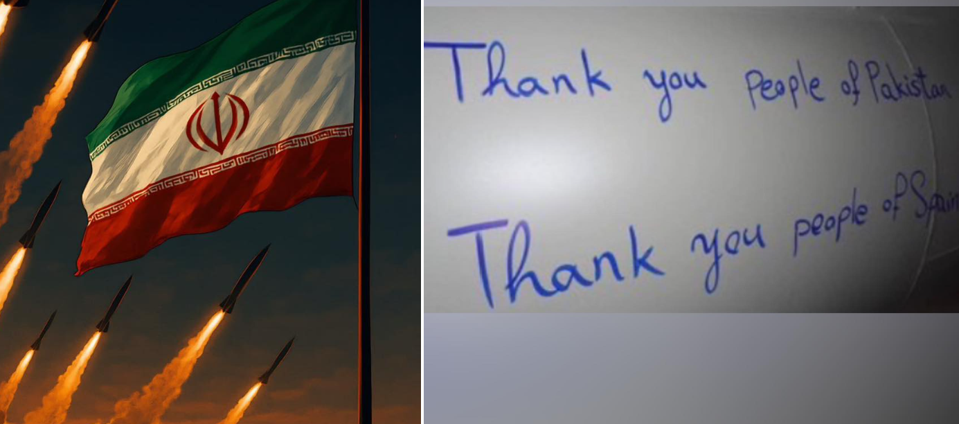 Iran writes thank you messages to Pakistan, Spain and others on missiles launched at US, Israel bases