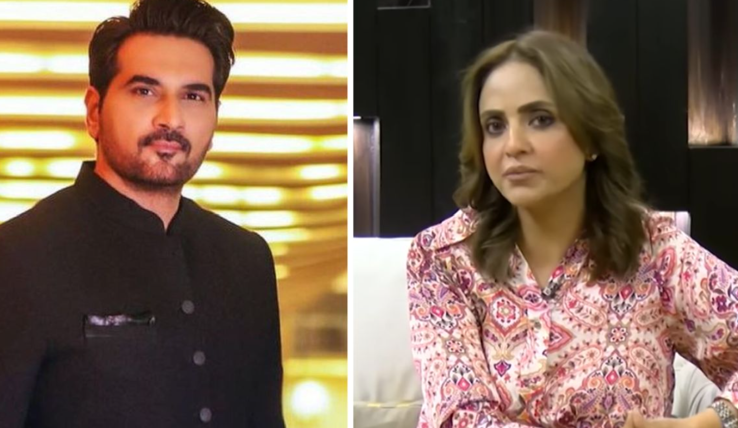Humayun Saeed laughs off Nadia Khan’s savage response on live show
