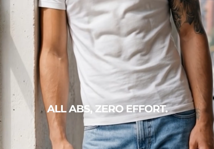New 'Man Maxxing' T-shirt gives you six-pack without ever stepping into a gym
