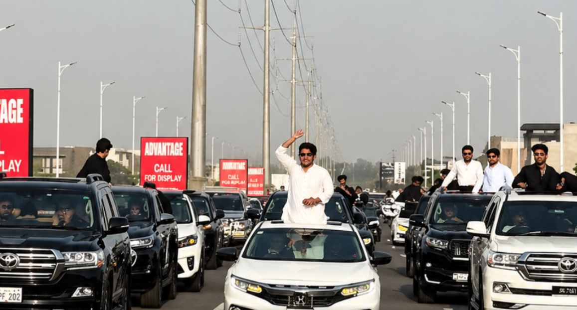 Elite school farewell rally turns into traffic nightmare in DHA, sparks backlash