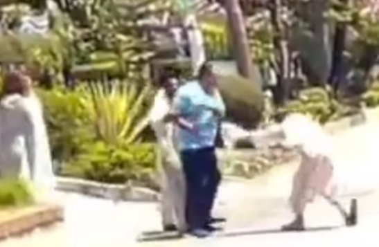 Brother publicly slaps sister over property share in Islamabad's poshest neighbourhood