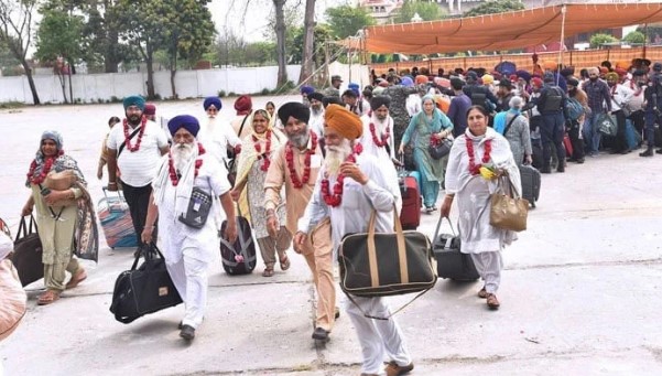 337 Indian Sikh yatrees arrive for Maharaja Ranjit Singh death anniversary commemorations