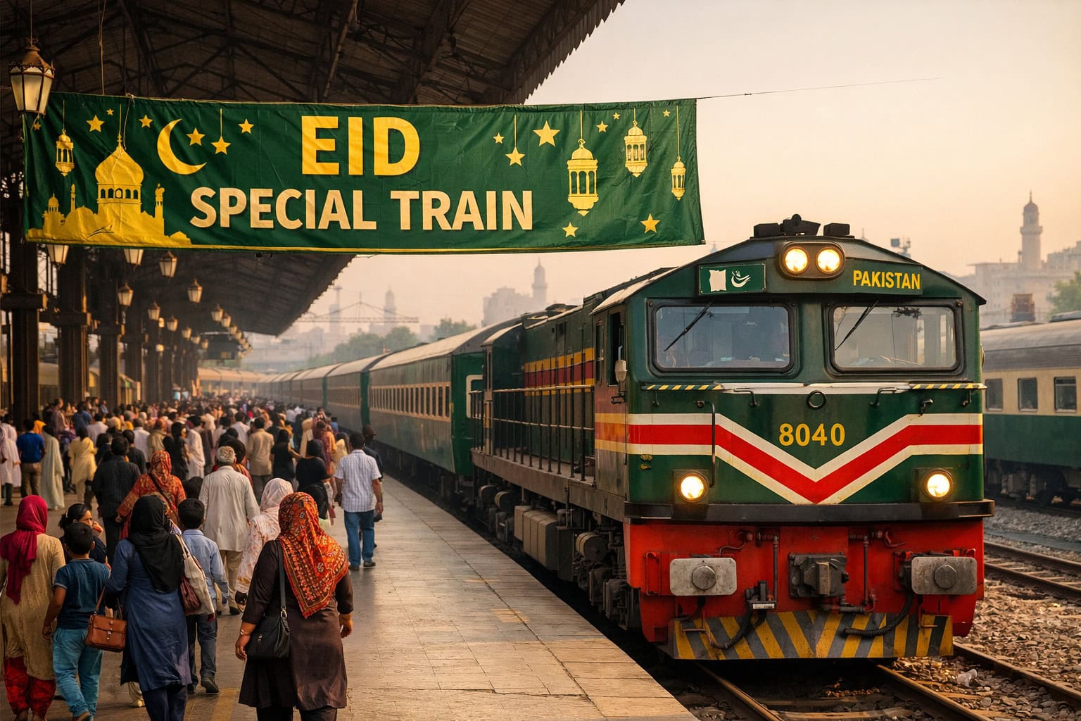 Eidul Fitr 2026: Pakistan Railways announces schedule for special trains