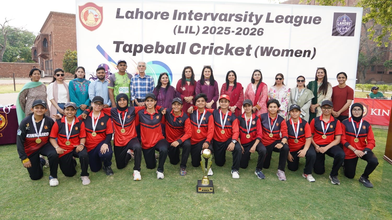 Kinnaird College clinches Lahore Intervarsity League Cricket title