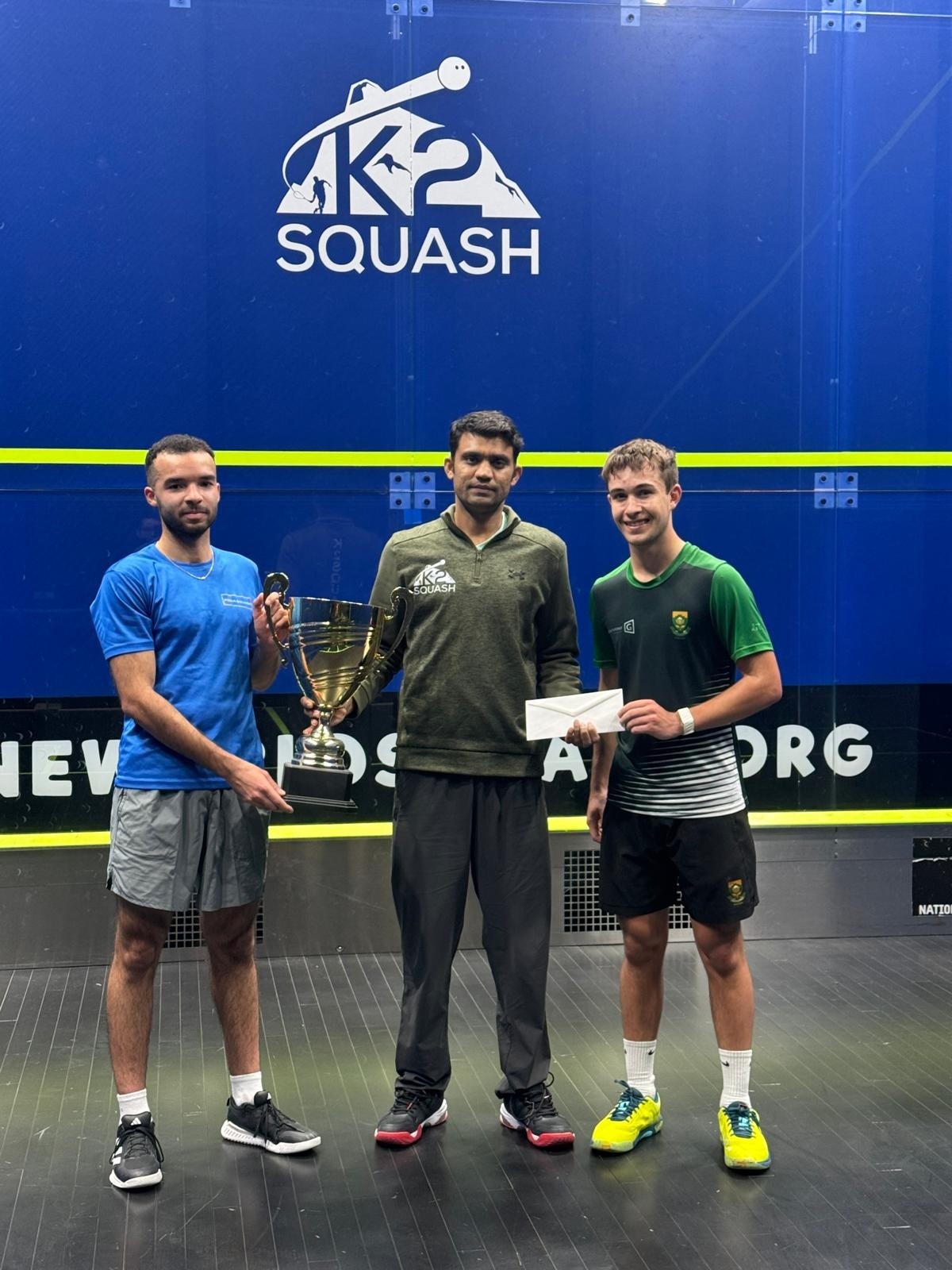 K2 Squash hosts successful 3rd PSA Satellite Series, Bastawy wins title