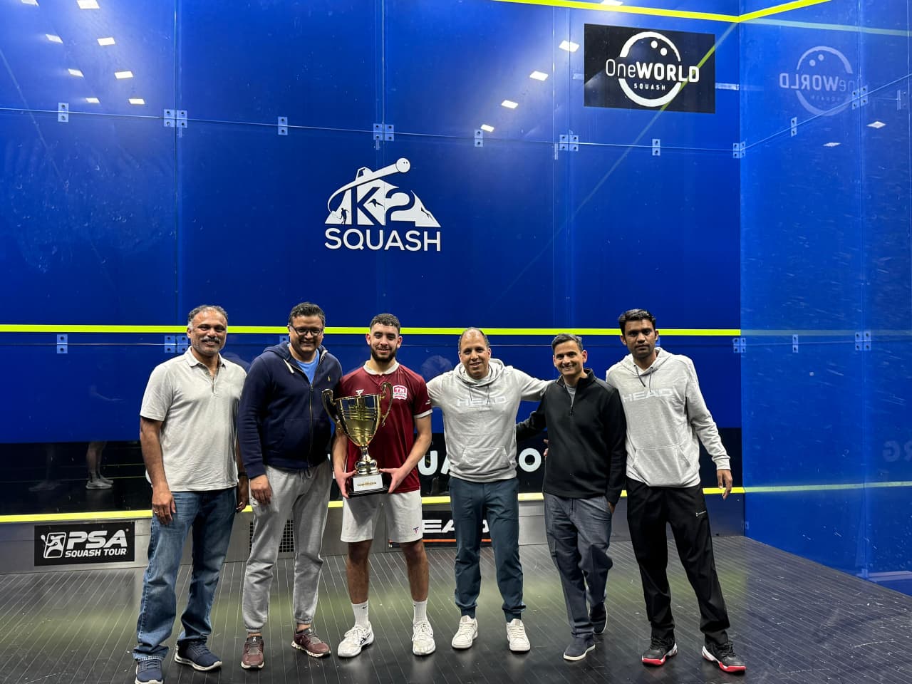 Salman secures title at K2 Squash PSA Challenger 15K Championship 2026
