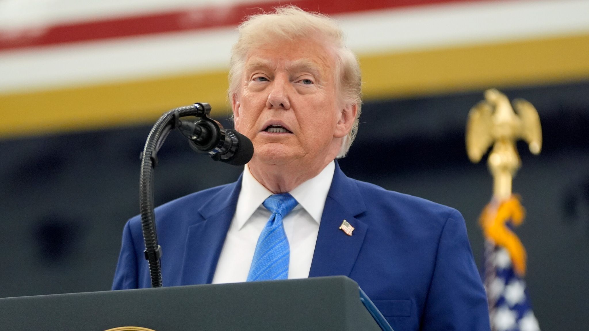 Trump threatens to 'hit Iran very hard again' if Lebanon 'proxies' not stopped