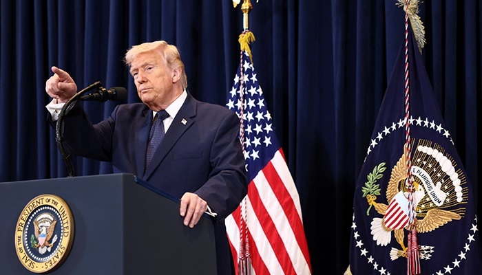 Trump says US hit Iran 'very hard' in latest attacks